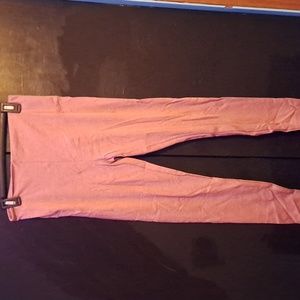 Pink fabletics leggings large